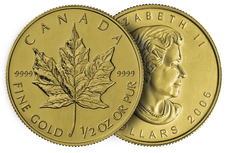 Maple Leaf 9999 Gold Coin pr gr