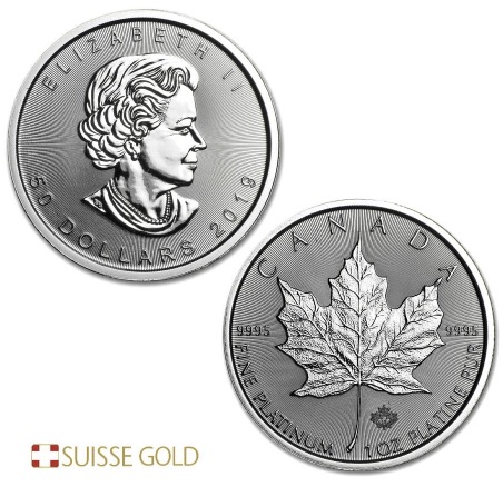 Maple Leaf Platinum Coin pr gr