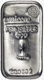 Umicore 999 Silver Bar pr 100gr