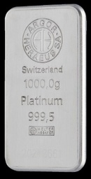 ArgorHeraeus 9999 Platinum Bar per gr