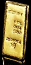 Metalor 9999 Gold Bar per gr